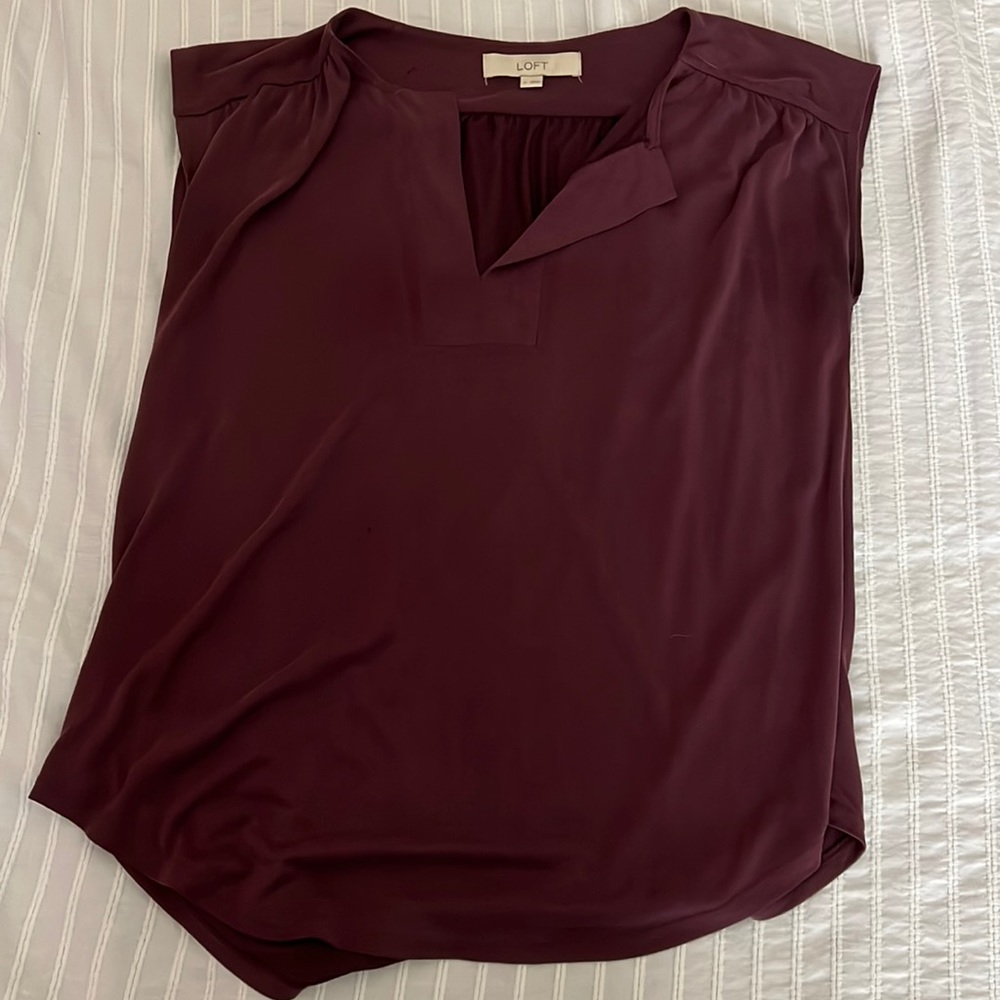 LOFT work blouse